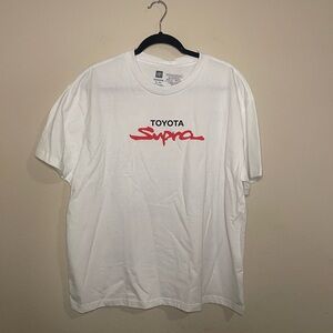 NWT Toyota Supra Emborder White Tee Shirt Men’s
